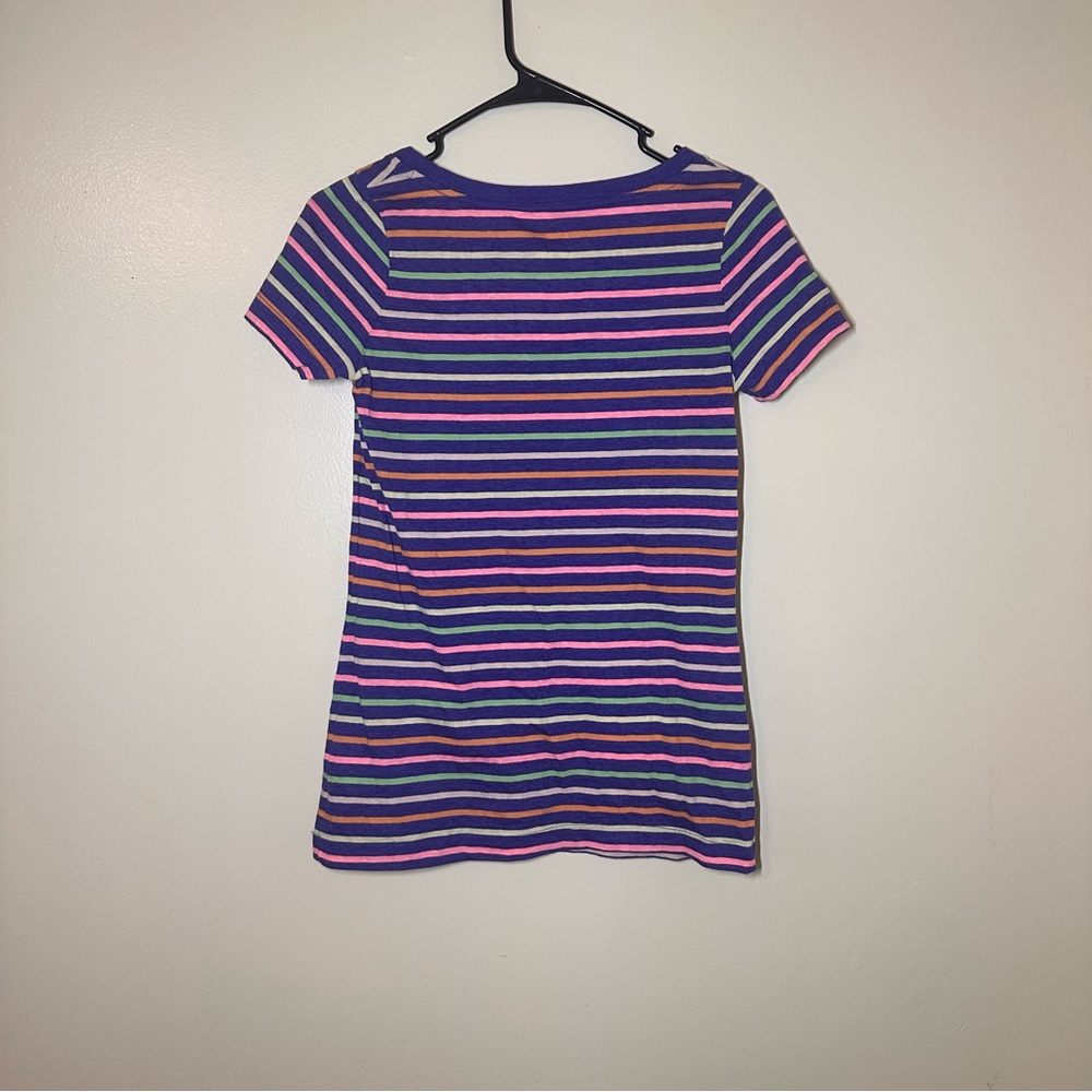 Mossimo Supply Co. Multicolor Striped Short Sleeve Tee - Picture 2 of 3